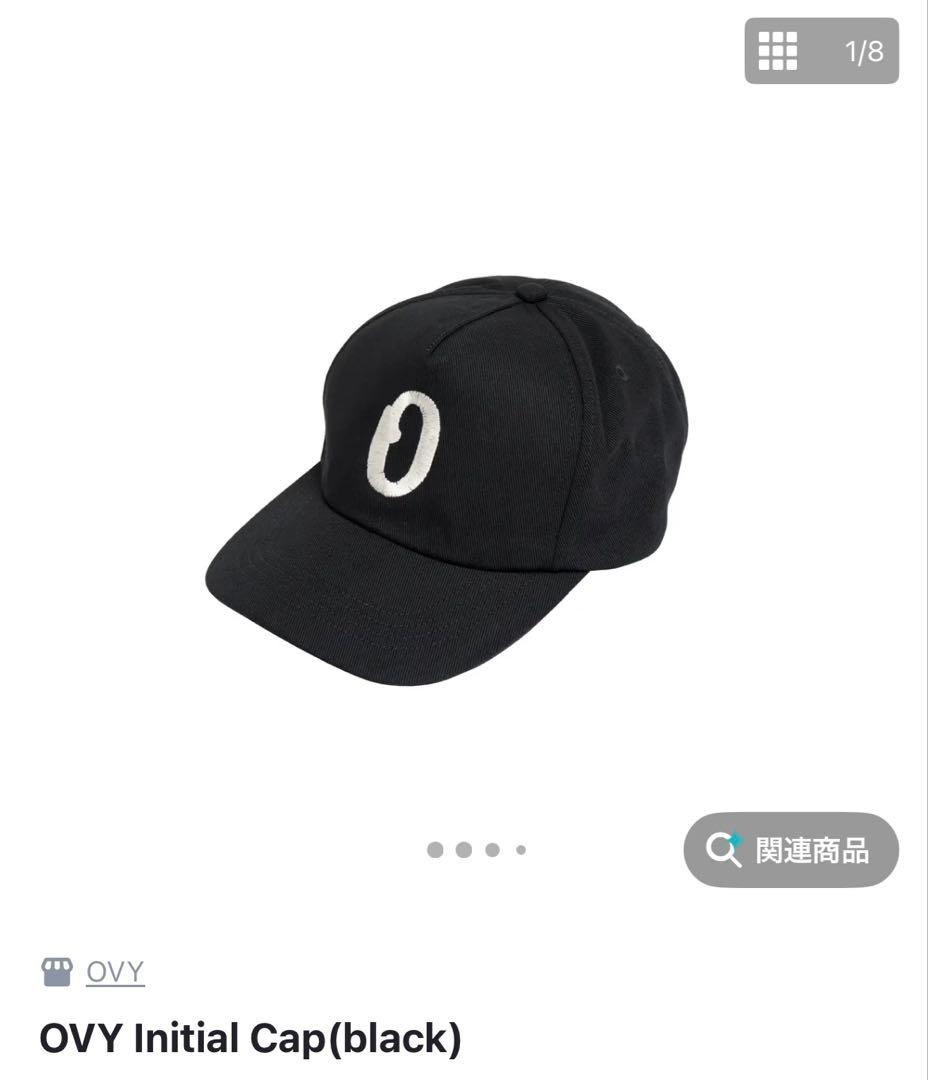 帽子 OVY Initial Cap (black)