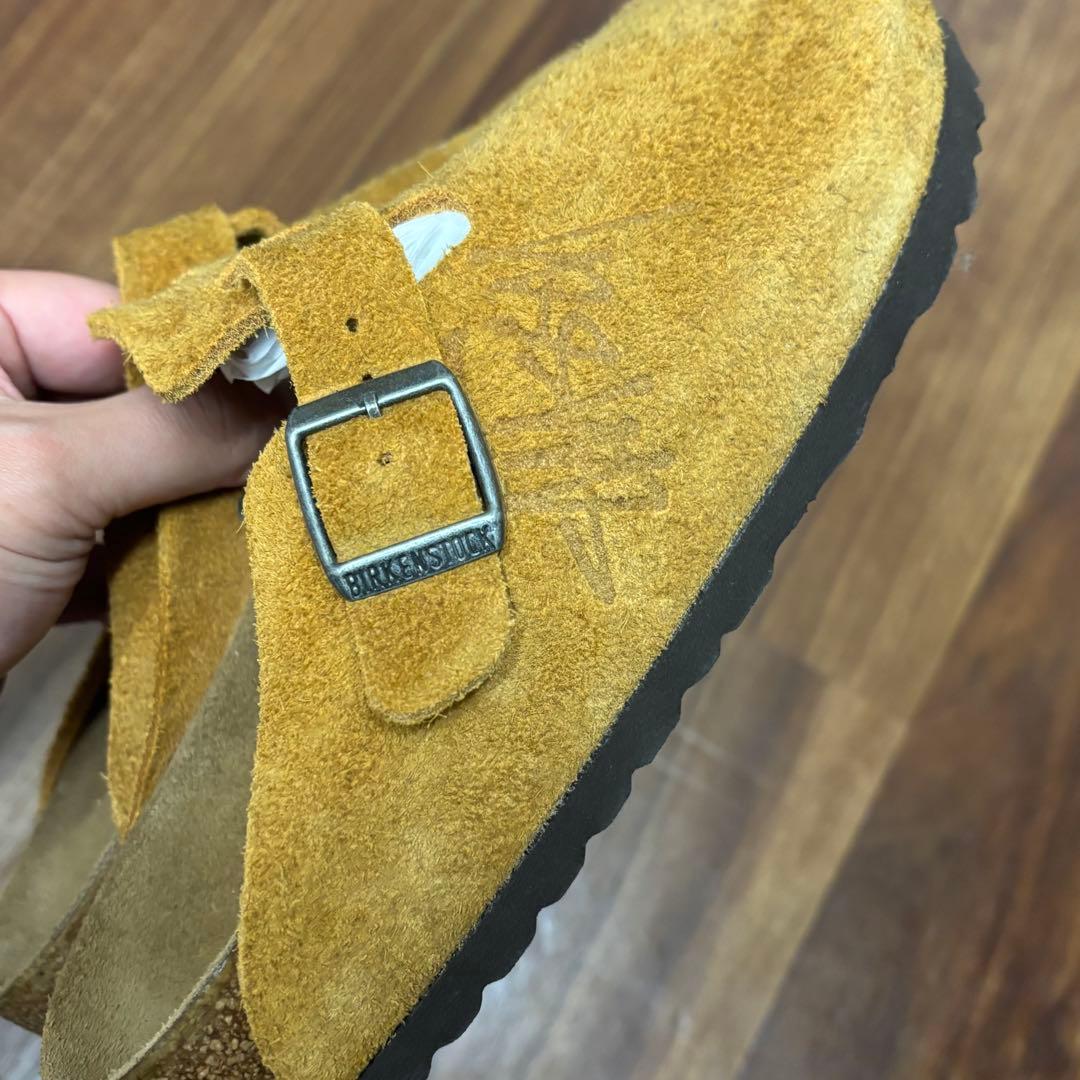 stussy birkenstock boston サンダル