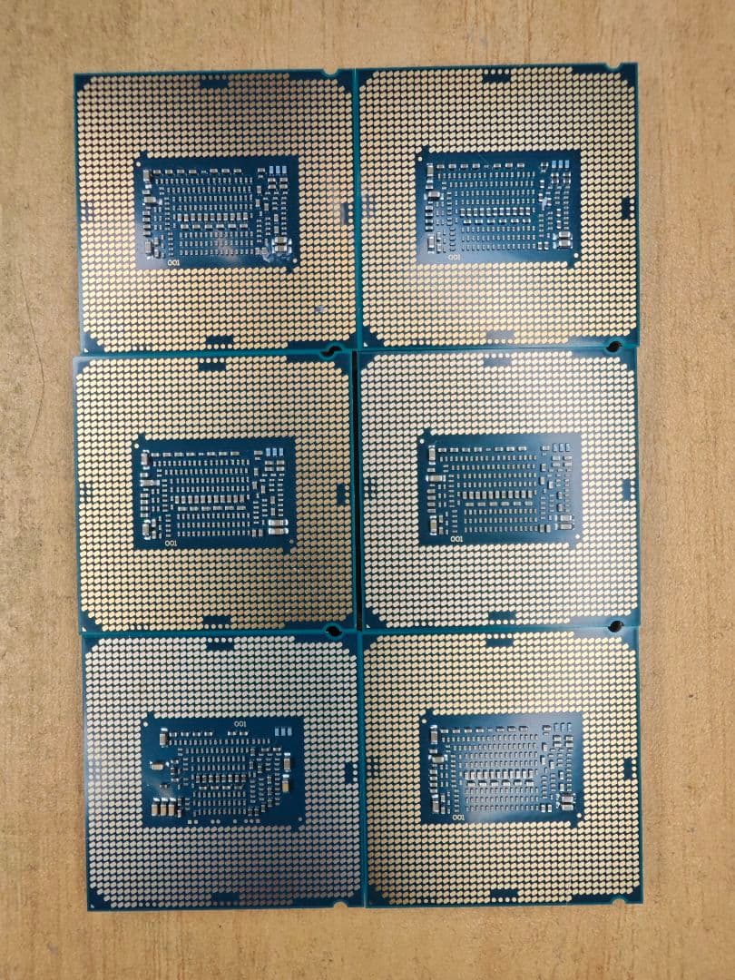 K*G様 Intel Core i7 i5 CPU 6枚