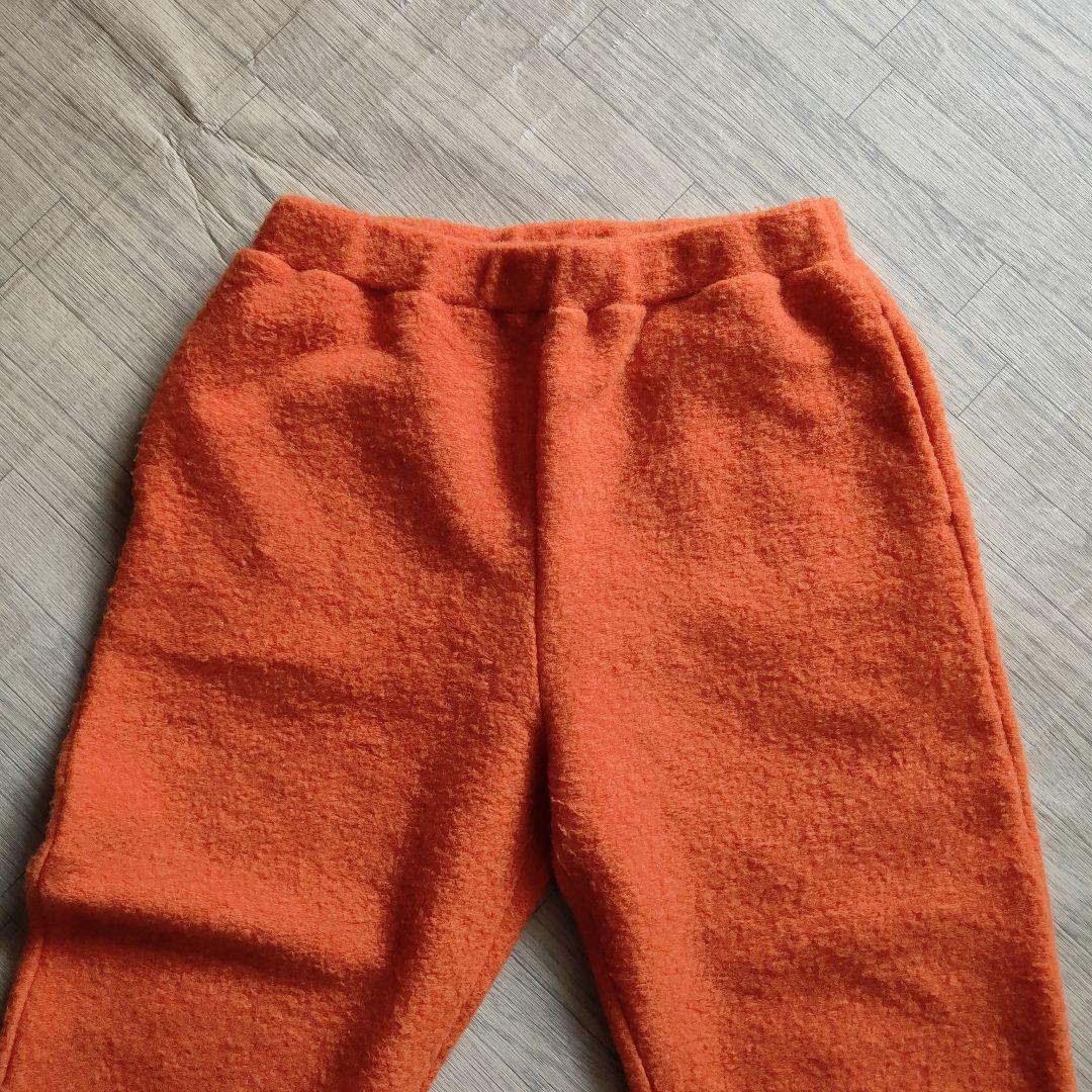 ジャーナルスタンダードラックス★トリップウールパンツ オレンジスエットスウェット