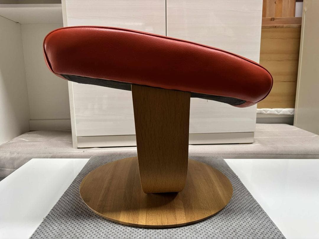 KARIMOKU カリモク フットスツール オットマンのみ Used