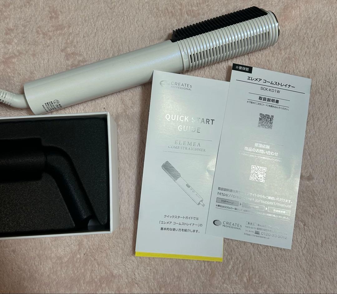 レ*)様 クレイツ エレメア コームストレイナー SCK-K01W CREATE