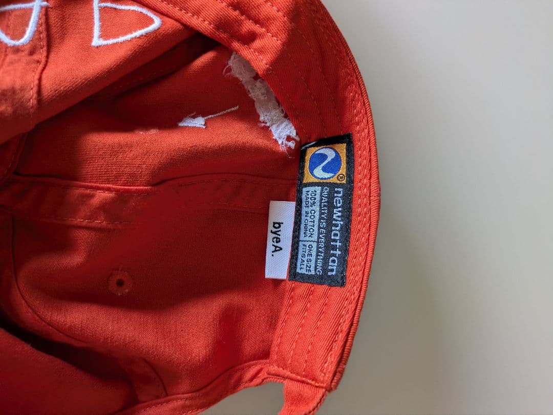 CAP CAP BLUE　bye A　加賀美健