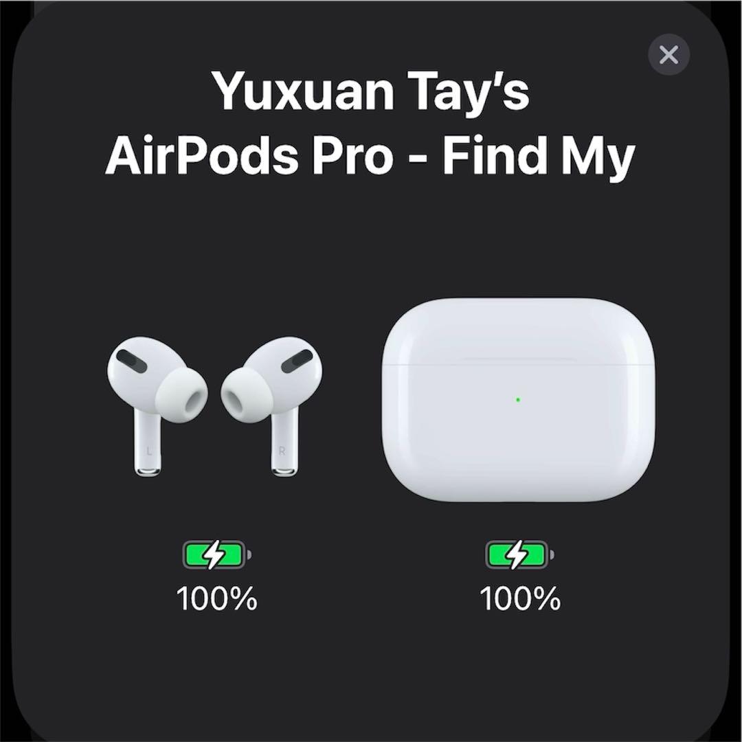 【 Apple AirPods pro 】第1世代 UNIQ本体カバー付