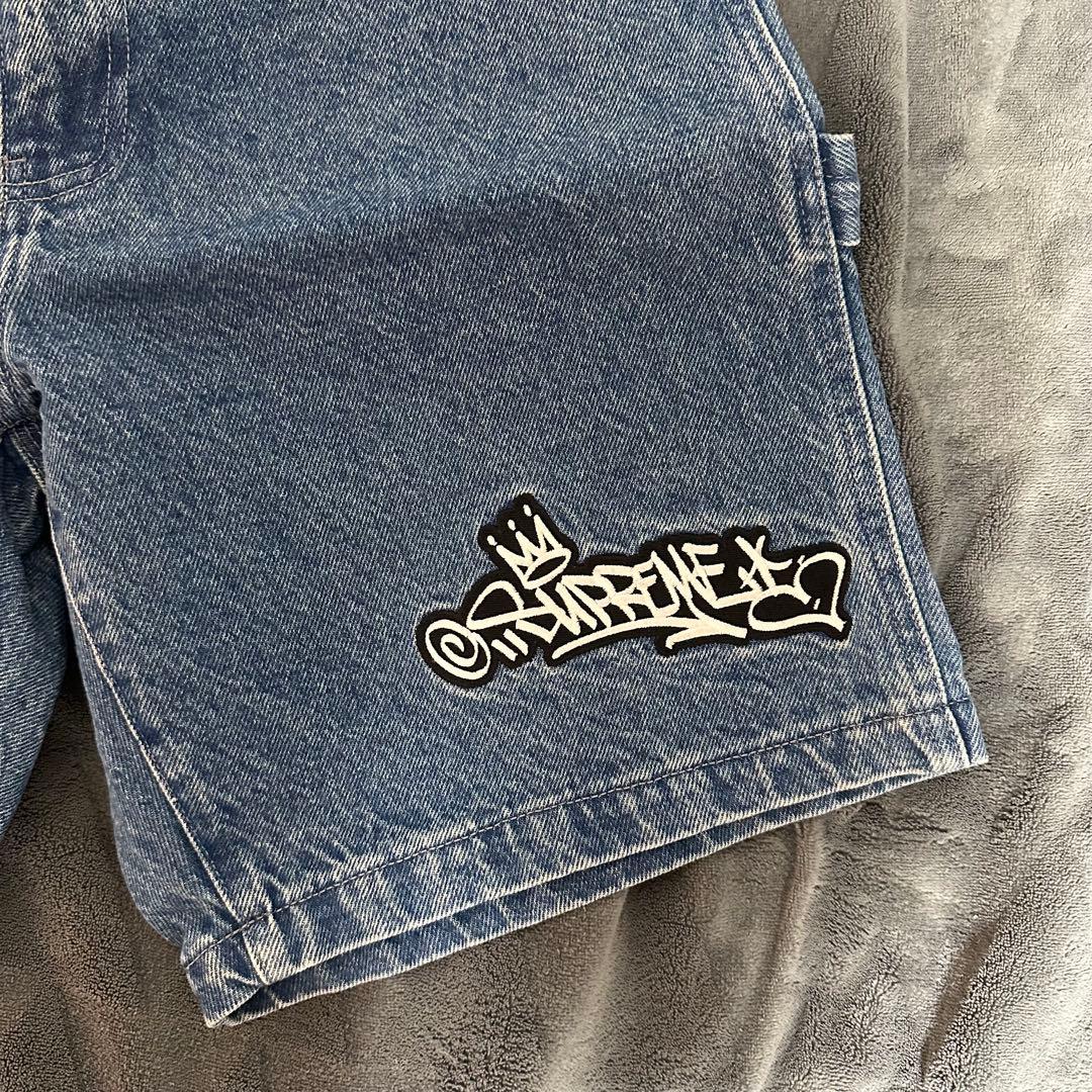 Supreme デニム ショートパンツ グラフィティ jorts ジョーツ　30