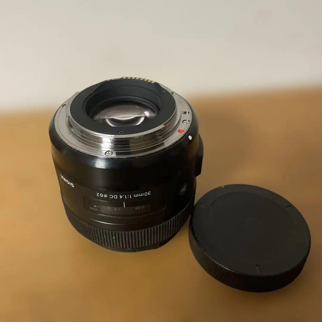 SIGMA F1.4 30mm DC 作例あり 動作確認済み EF-Sマウント用