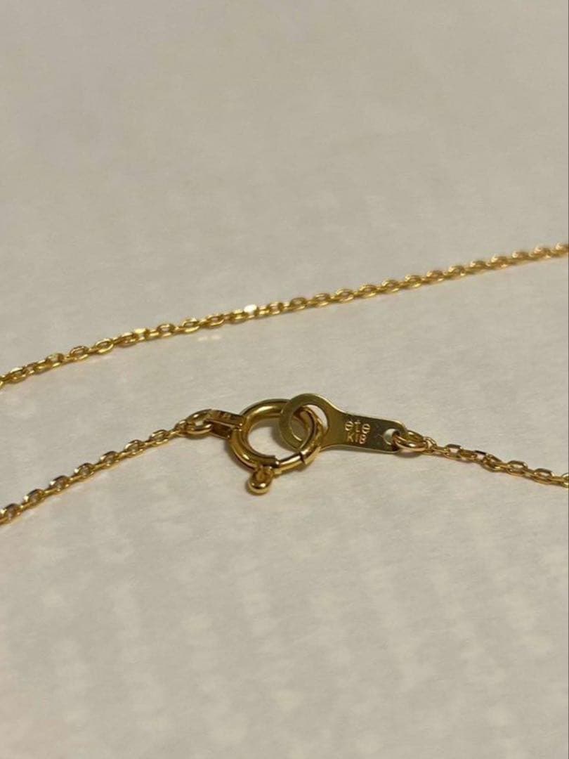 ete k18 0.02ctダイヤモンド ネックレス