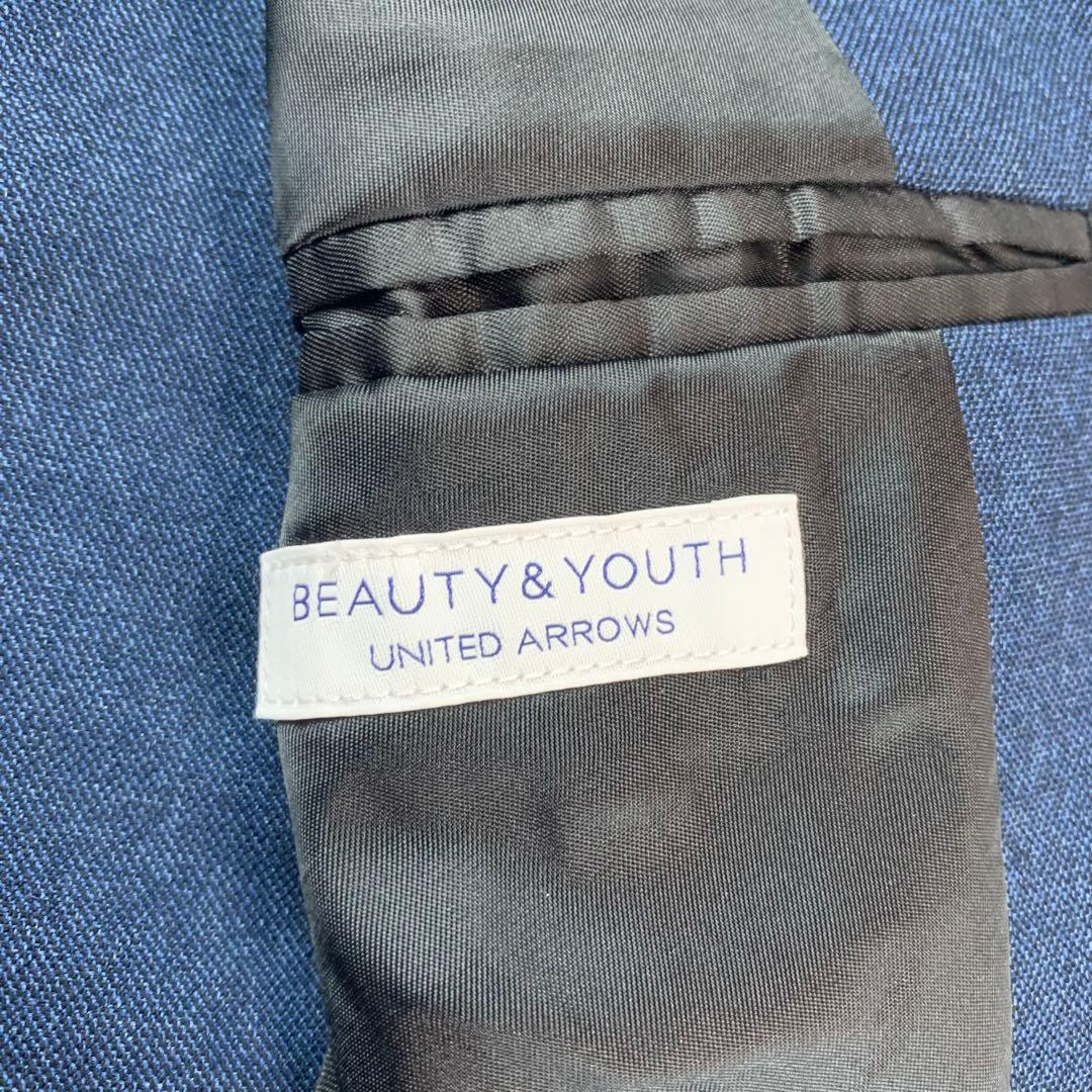 美品　ユナイテッドアローズ スーツ 上下　ストレッチ 洗える ネイビー L