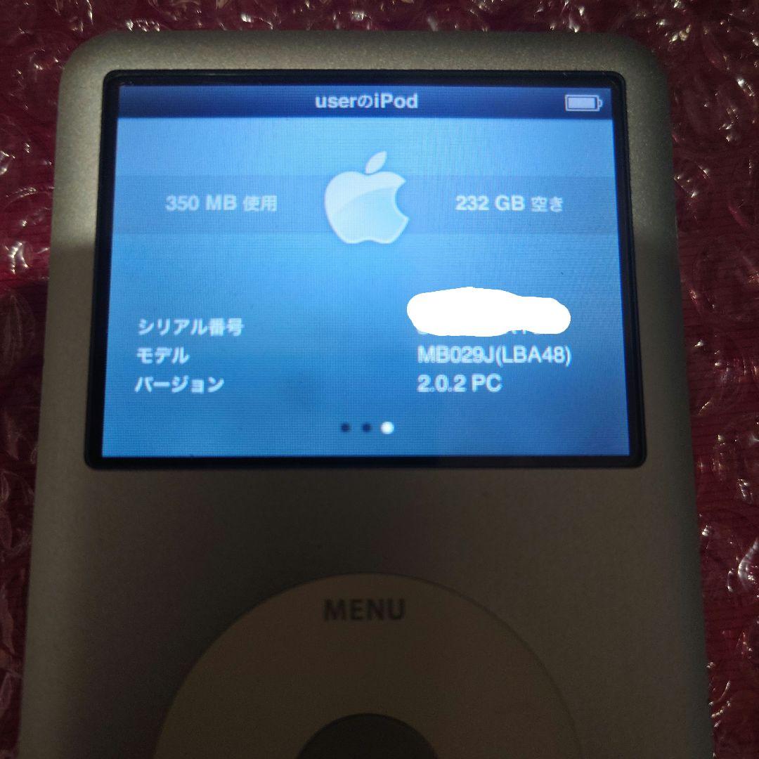 【LBA48化、256GBSD換装】iPod classic MB029J