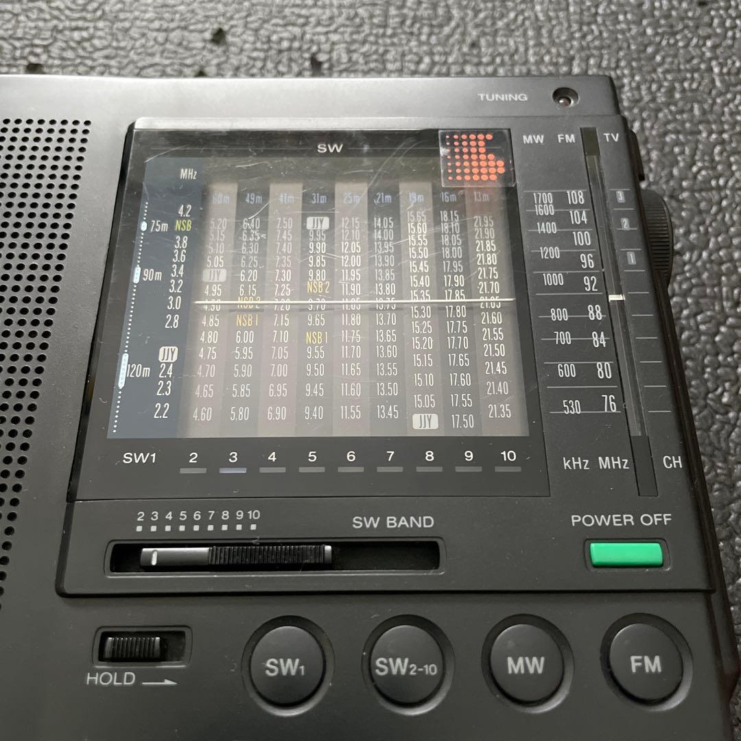 【値下げ】SONY ICF-7601 FM/AM/SW 短波ラジオ