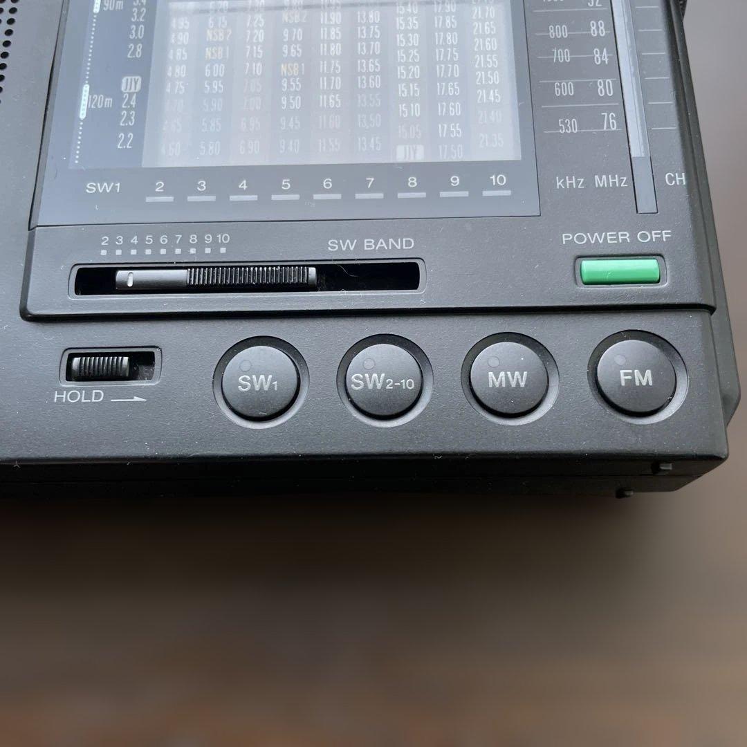 【値下げ】SONY ICF-7601 FM/AM/SW 短波ラジオ