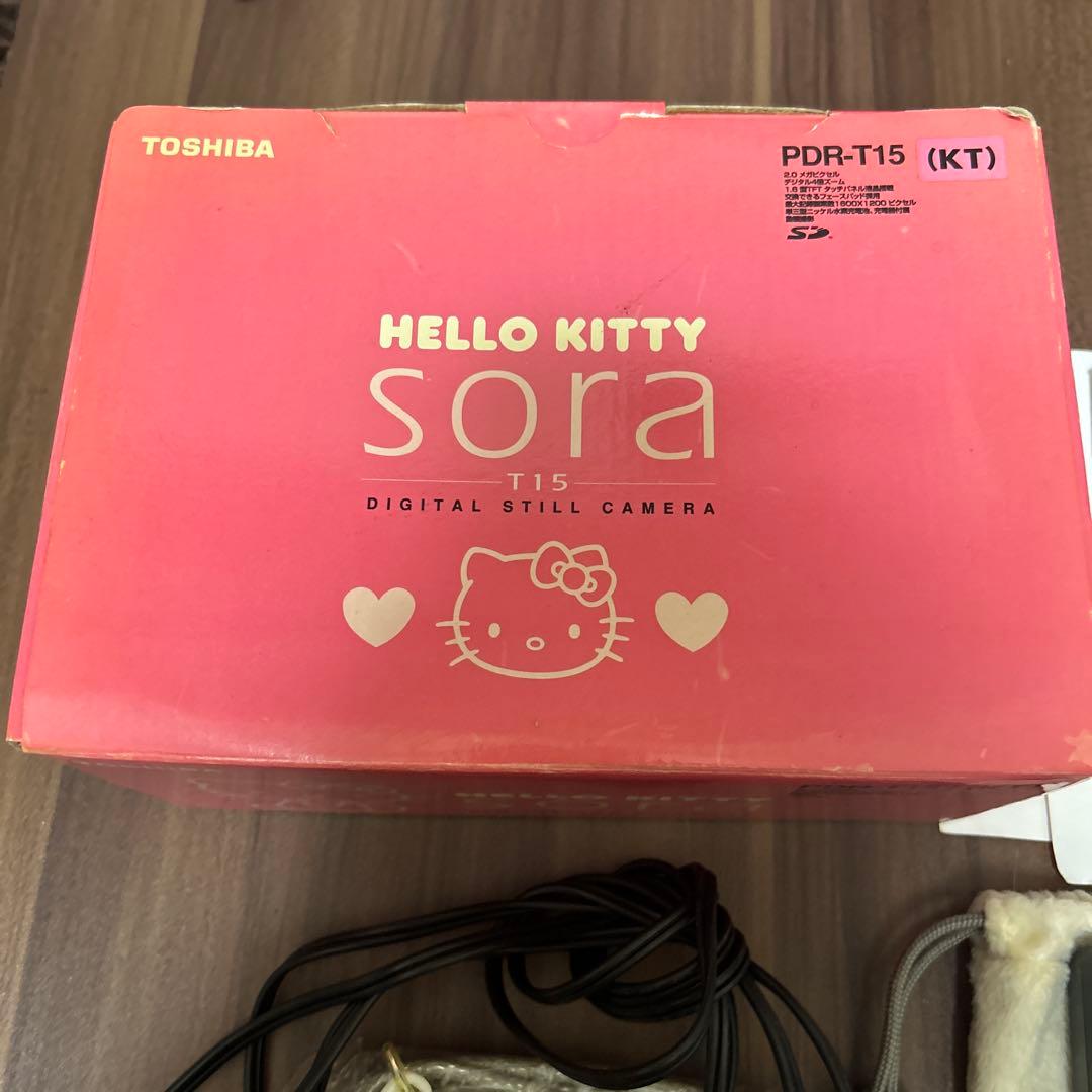 TOSHIBA PDR-T15 ハローキティ デジタルカメラ