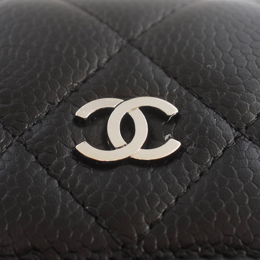 CHANEL＊シャネル＊キャビアスキン＊マトラッセ＊長財布＊フラップウォレット＊