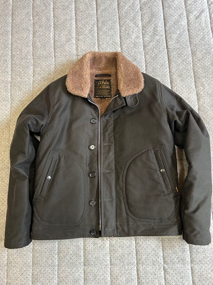 アイアンハート N1デッキジャケット サイズ：ミディアム