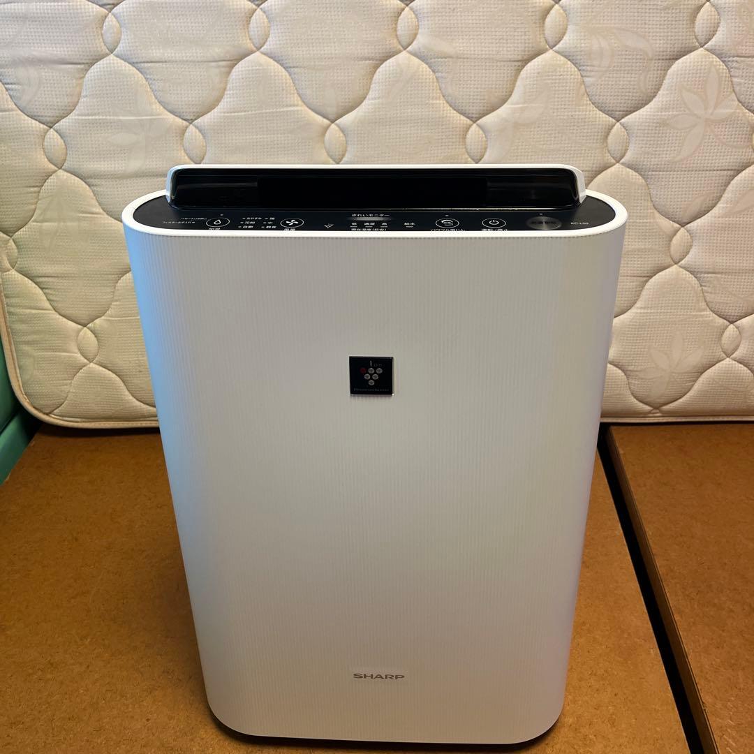 SHARP加湿空気清浄機プラズマクラスター2020年製KC-L50-W