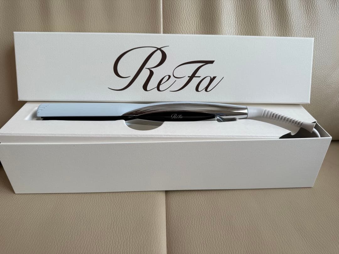 【未使用品】ReFa ストレートヘアアイロン RE-BM-02A ホワイト