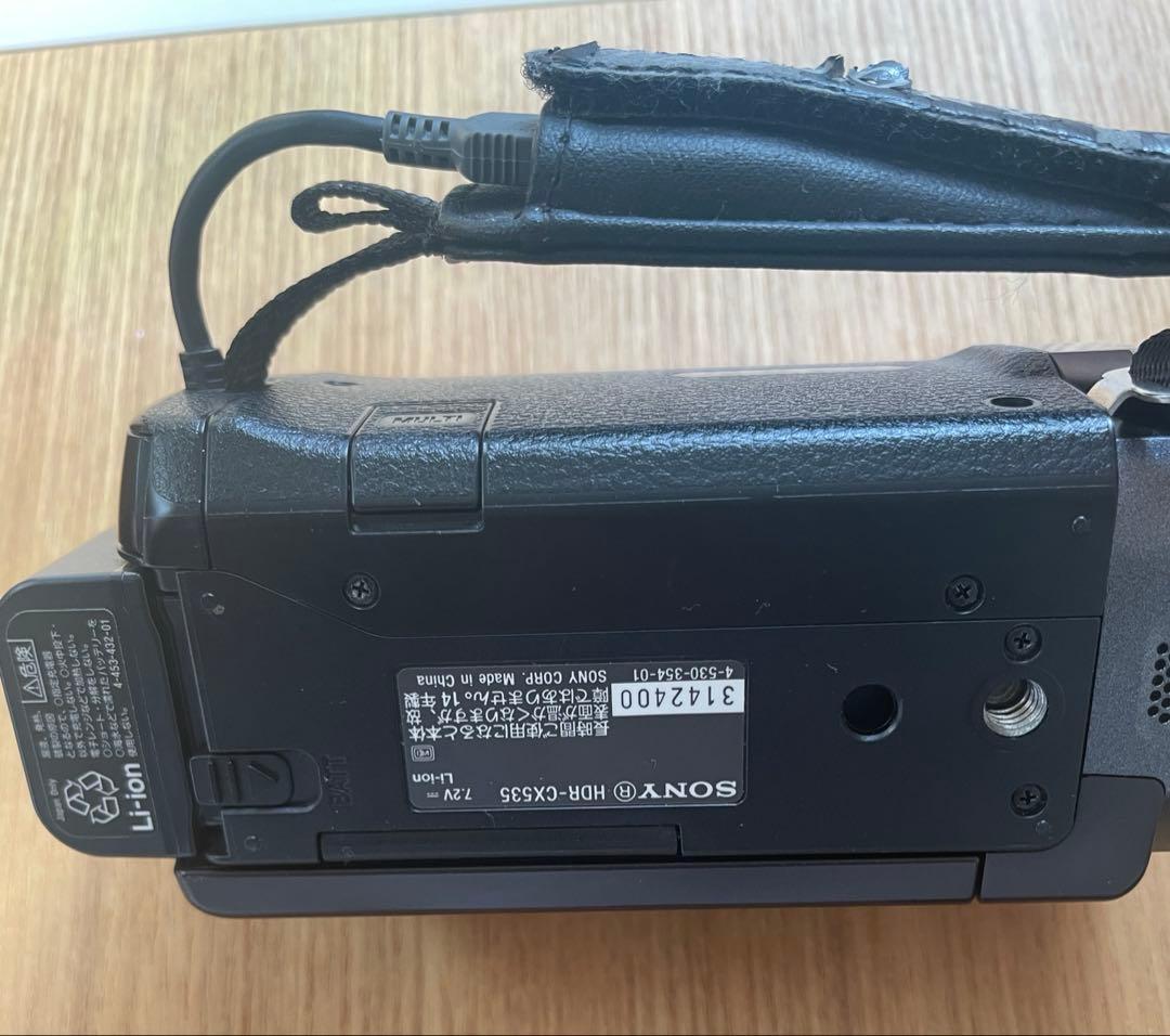 【匿名配送】SONY HDR-CX535 ビデオカメラ