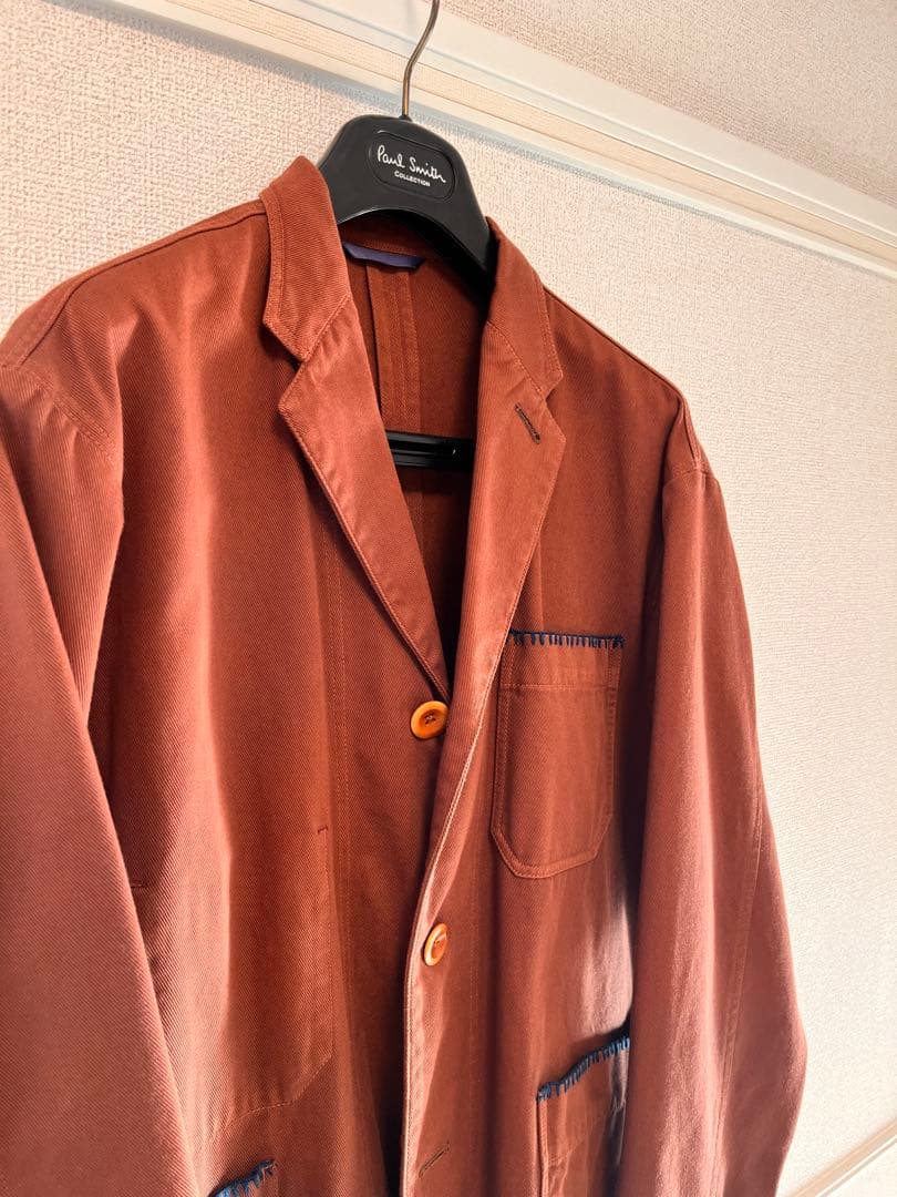 ポールスミスコレクション　2022FW ブラウン コットン 2wayジャケット