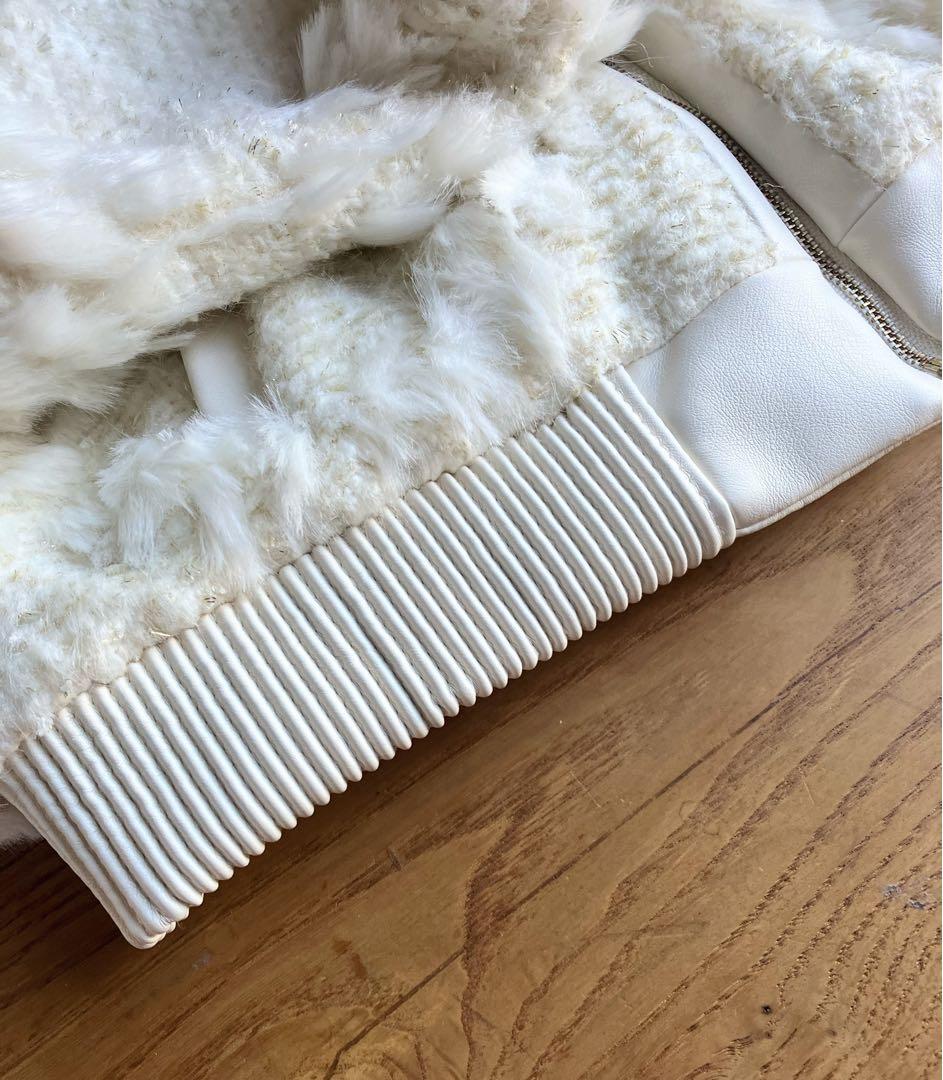 GRACECONTINENTAL ファーツイードジャケット 仲里依紗さん着用