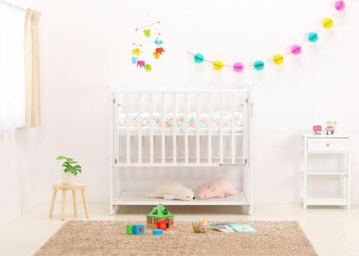 専用　YAMASAKI　やまさき　国産　収納付きハイタイプベビーベット　新生児