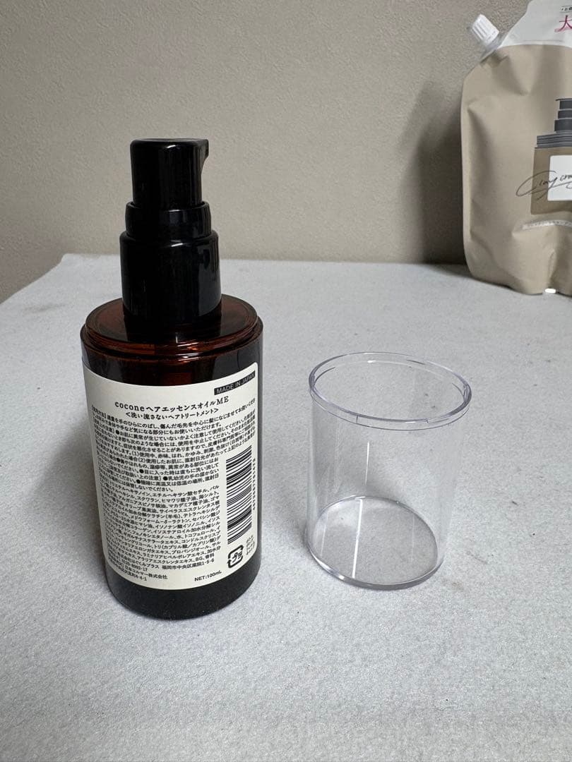新品未使用cocone シャンプー 380g 詰替用400g3本　オイル1本