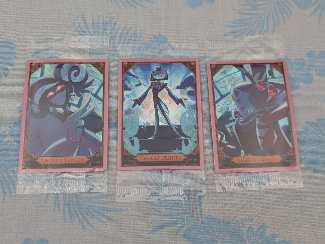 HAZBINHOTEL UNHOLY TRINITY トレーディングカードセット