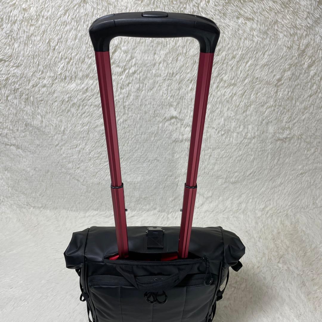 美品✨ HIDEO WAKAMATSU リュックキャリー　2WAY ブラック