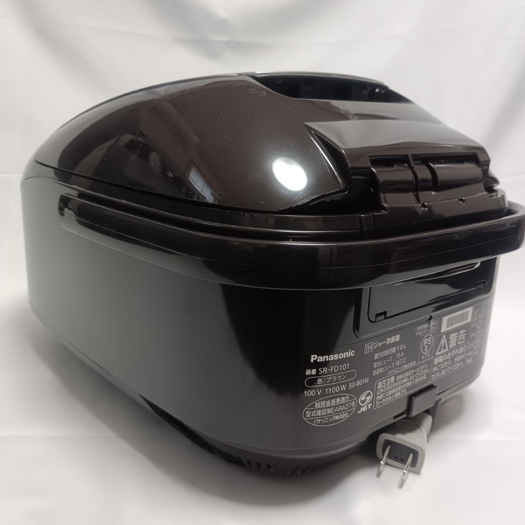 Panasonic IH炊飯器 SR-FD101 5合 ダークブラウン