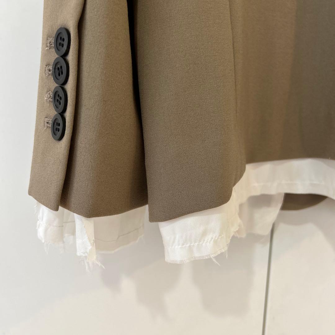 8　新品タグ付き　TODAYFUL テーラードジャケット 38 OLV