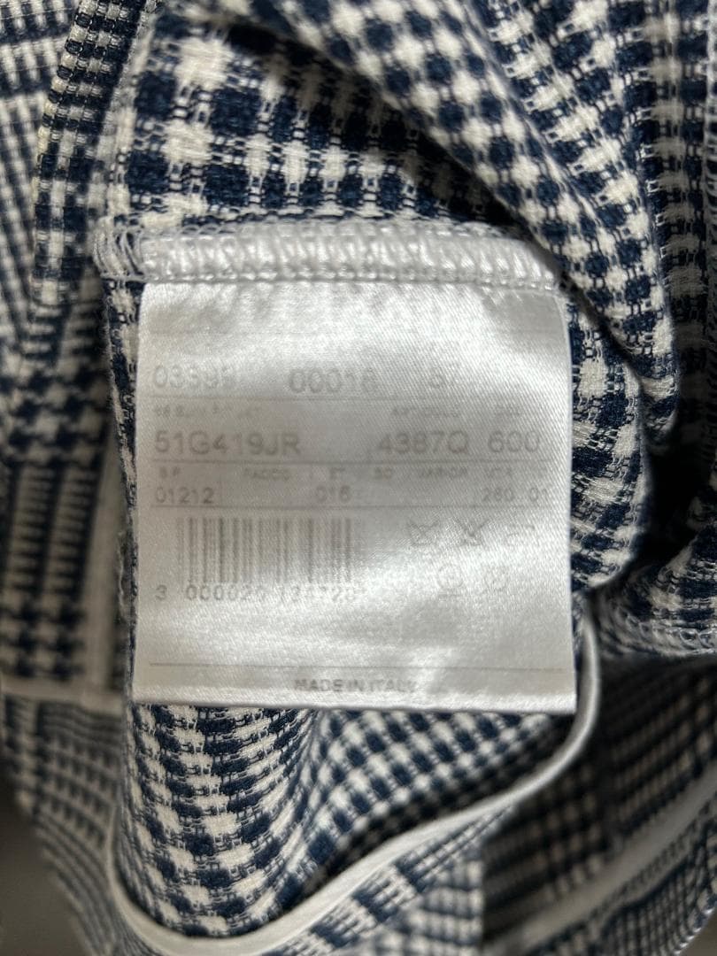 T-JACKET By TONELLO グレンチェック テーラード ジャケット