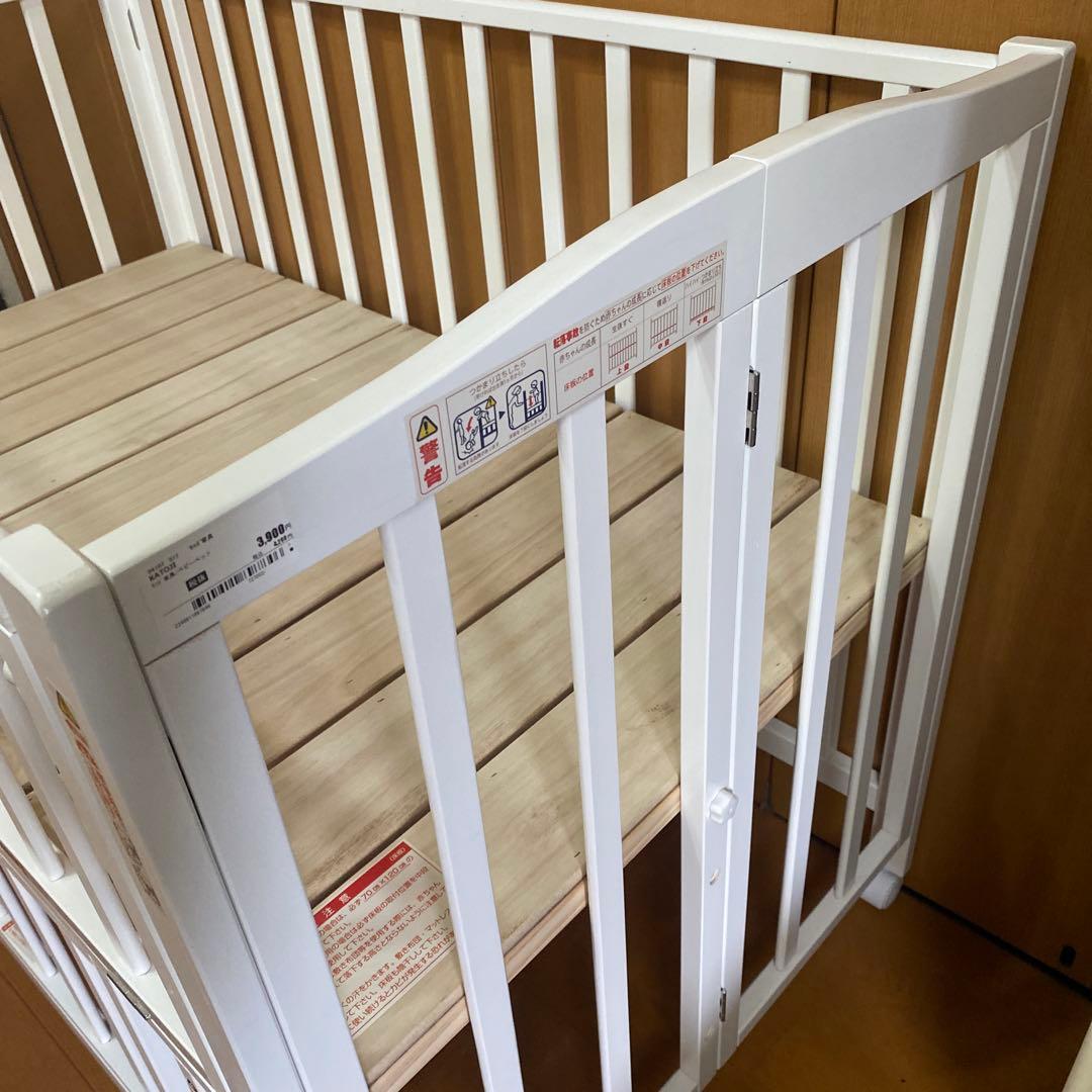 直接取引可能　katoji ベビーベッド　レギュラーサイズ　カトージ