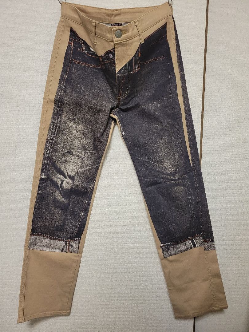 ゴルチエジーンズ トロンプルイユ パンツ