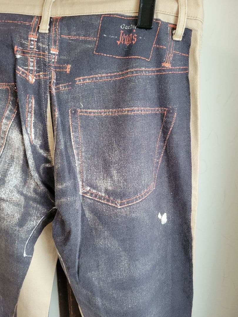 ゴルチエジーンズ トロンプルイユ パンツ