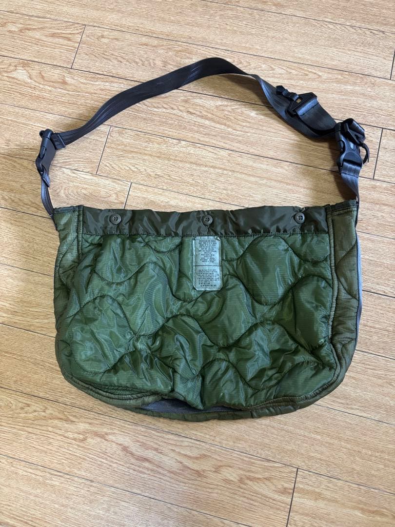 us 三軒茶屋　M-65 Quilted Messenger Bag