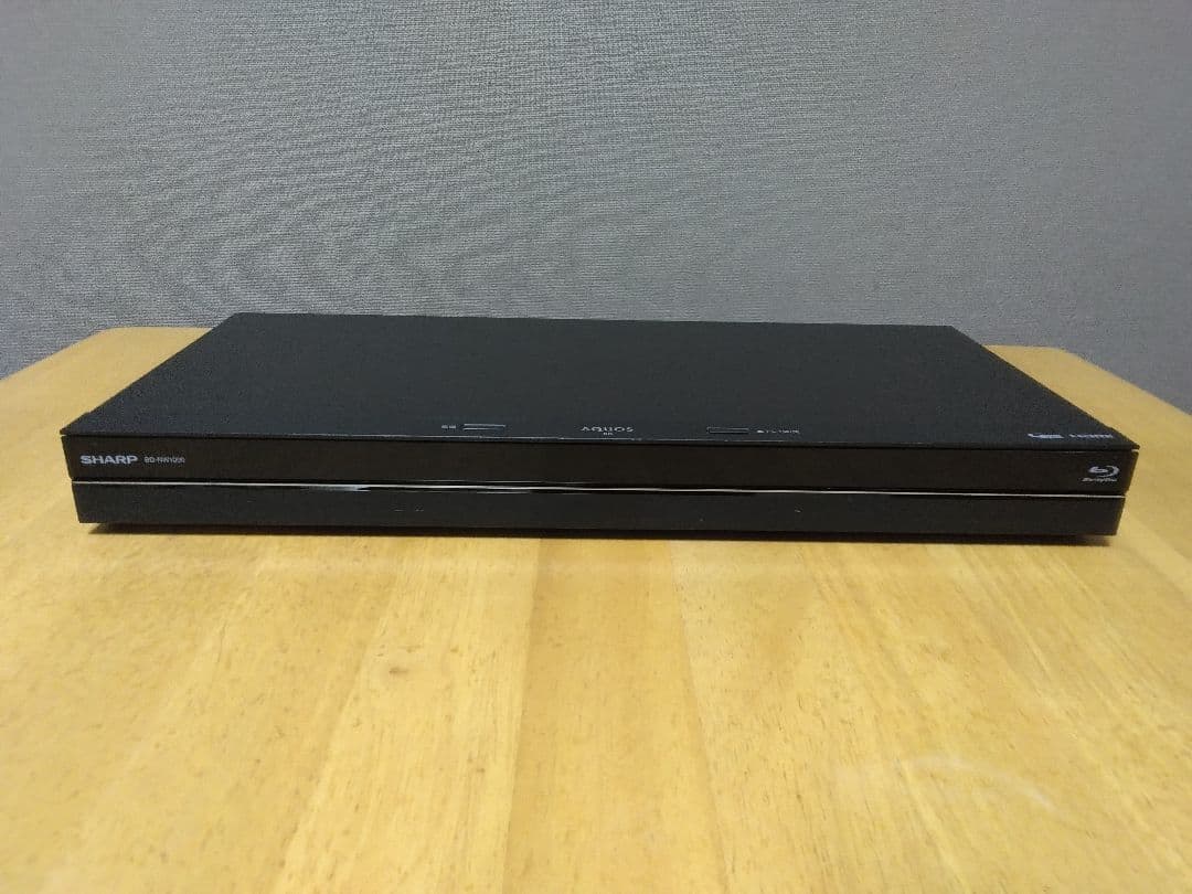 SHARP ブルーレイレコーダー　 BDーNW1000 保証付き　2番組同時録画