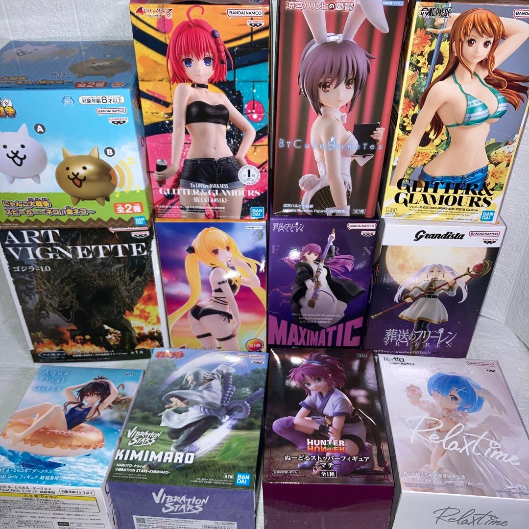 フィギュア　まとめ売り　12個セット ハンターハンター　美少女 新作　リゼロ