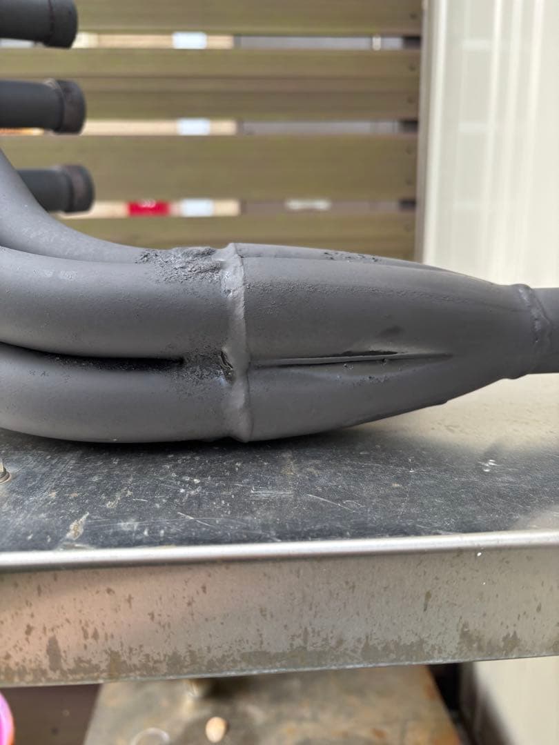 ひ*し様 ホーネット250 後期　エキパイ　美品