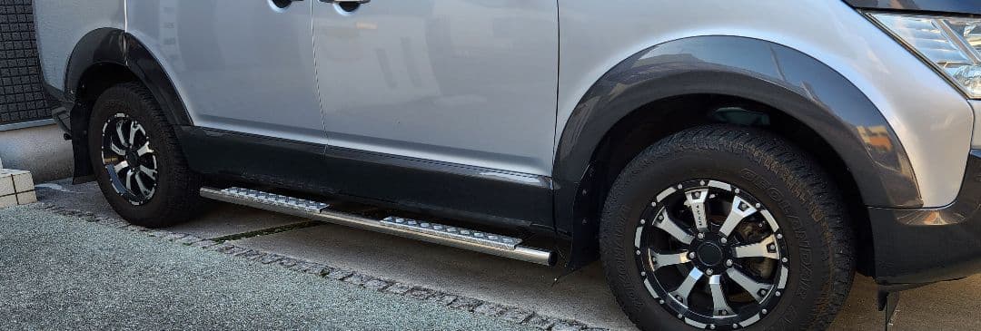 デリカD5前期用　JAOSフェンダーガーニッシュtype-S