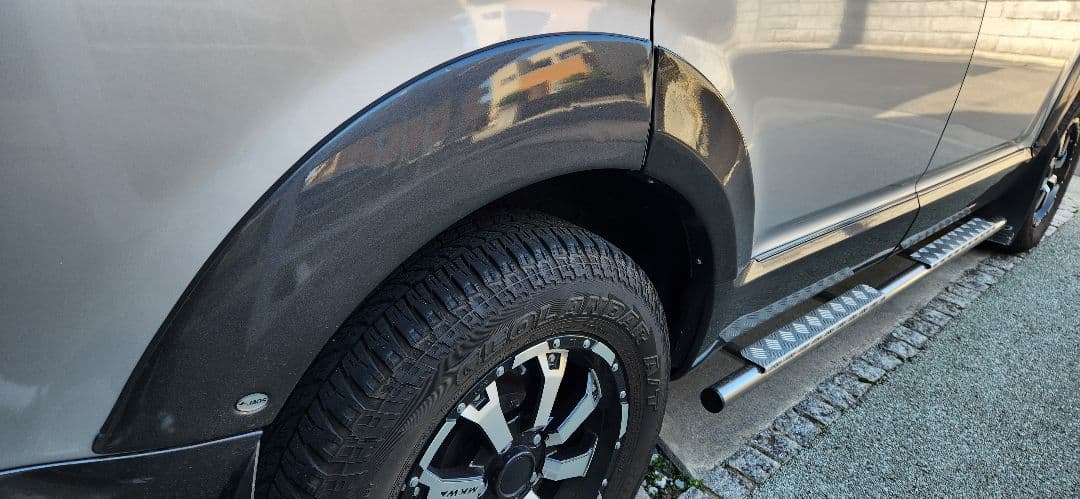 デリカD5前期用　JAOSフェンダーガーニッシュtype-S