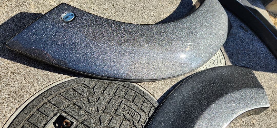 デリカD5前期用　JAOSフェンダーガーニッシュtype-S