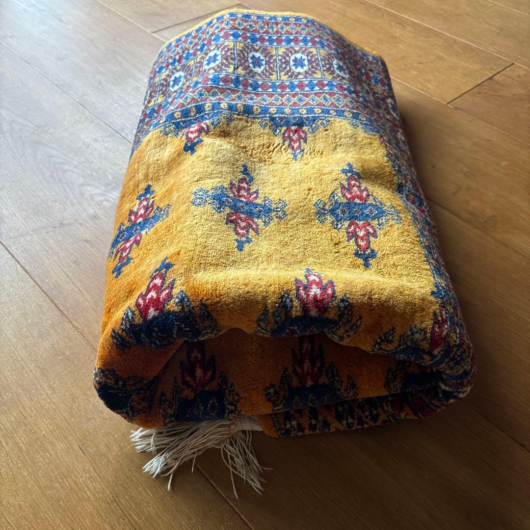 【お値下げ不可】ラグ　トライバルラグ　ヴィンテージラグ