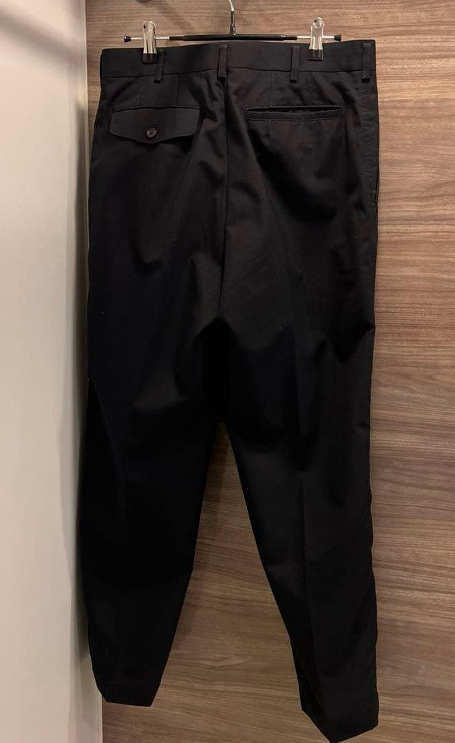 コムデギャルソン オム　ネイビー スラックス