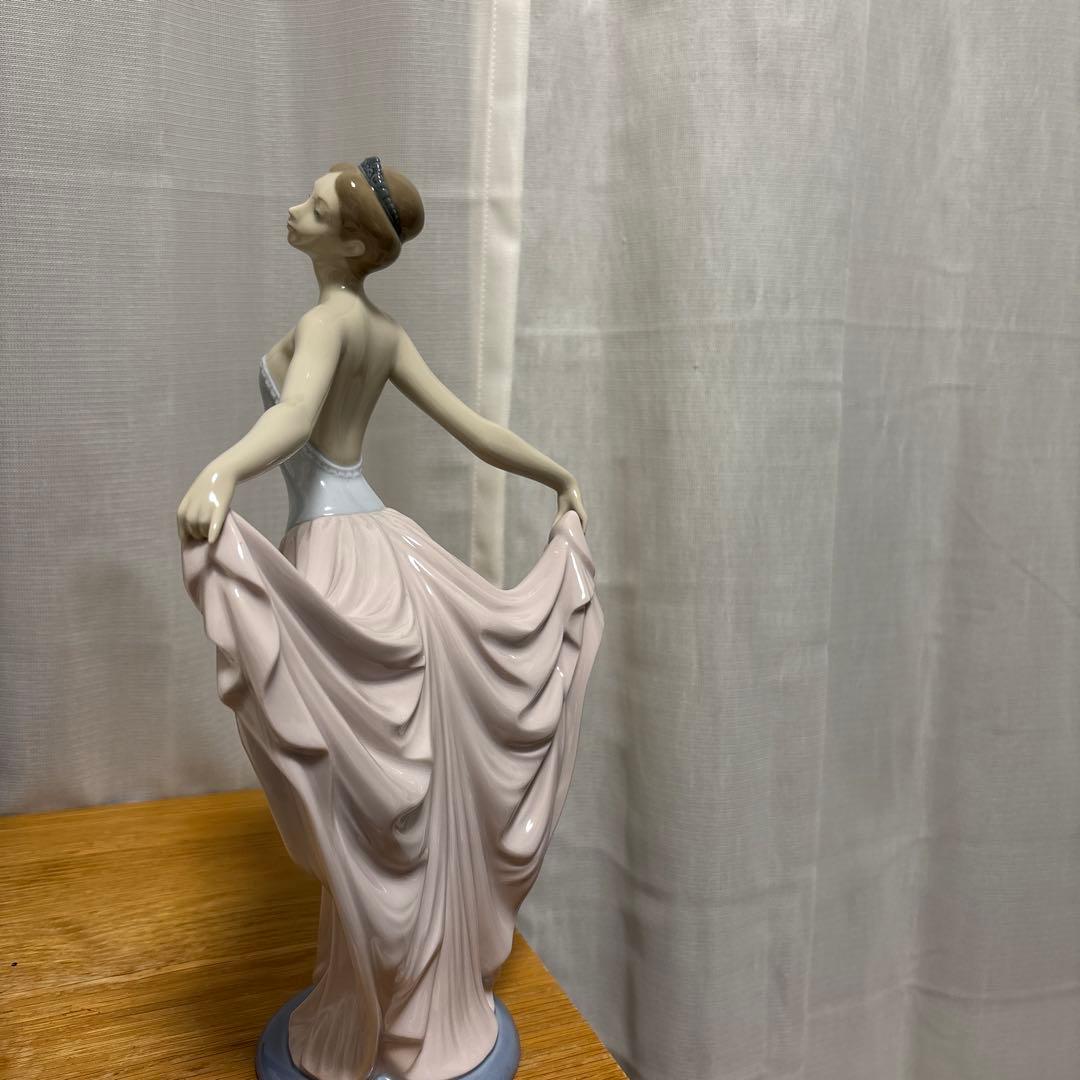 アールデコ風 女性像 陶器製 置物