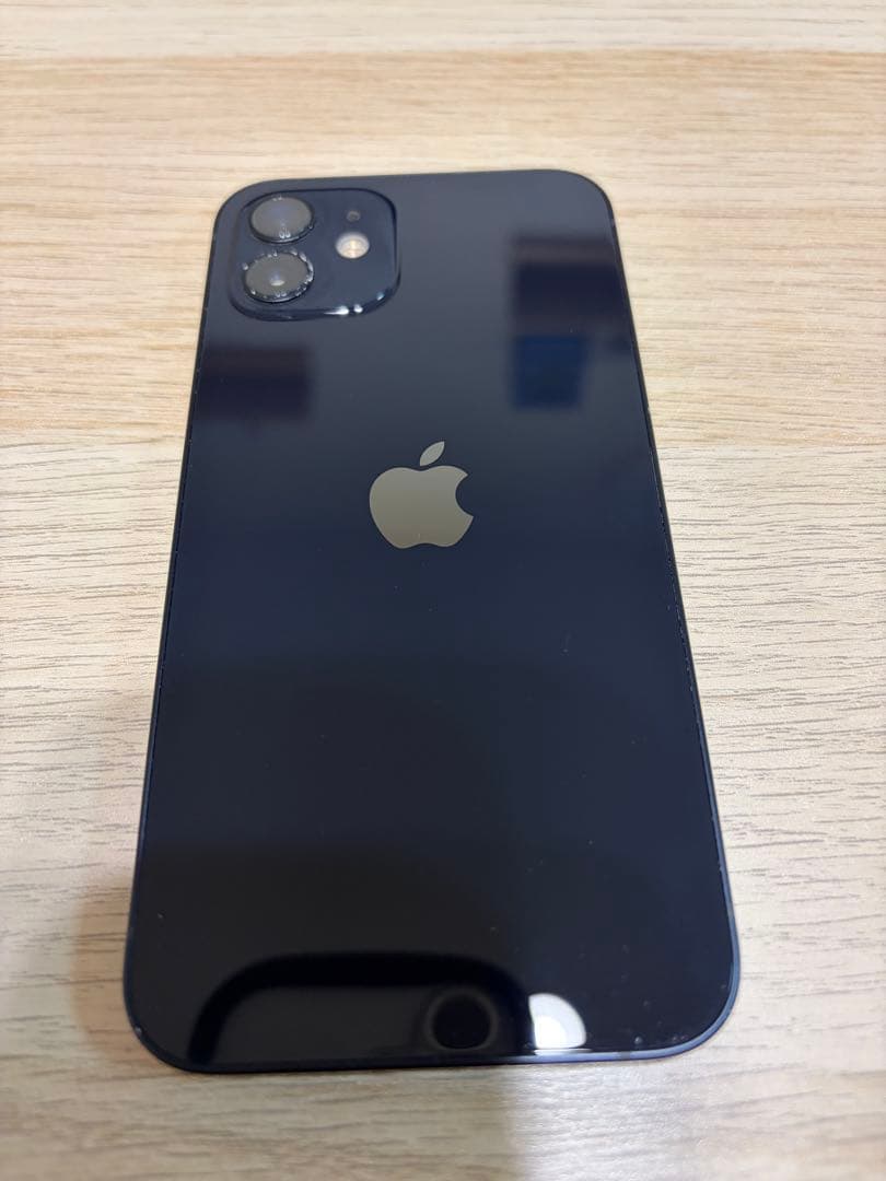 iPhone 12 128GB ネイビー SIMフリー 本体 iFaceケース付