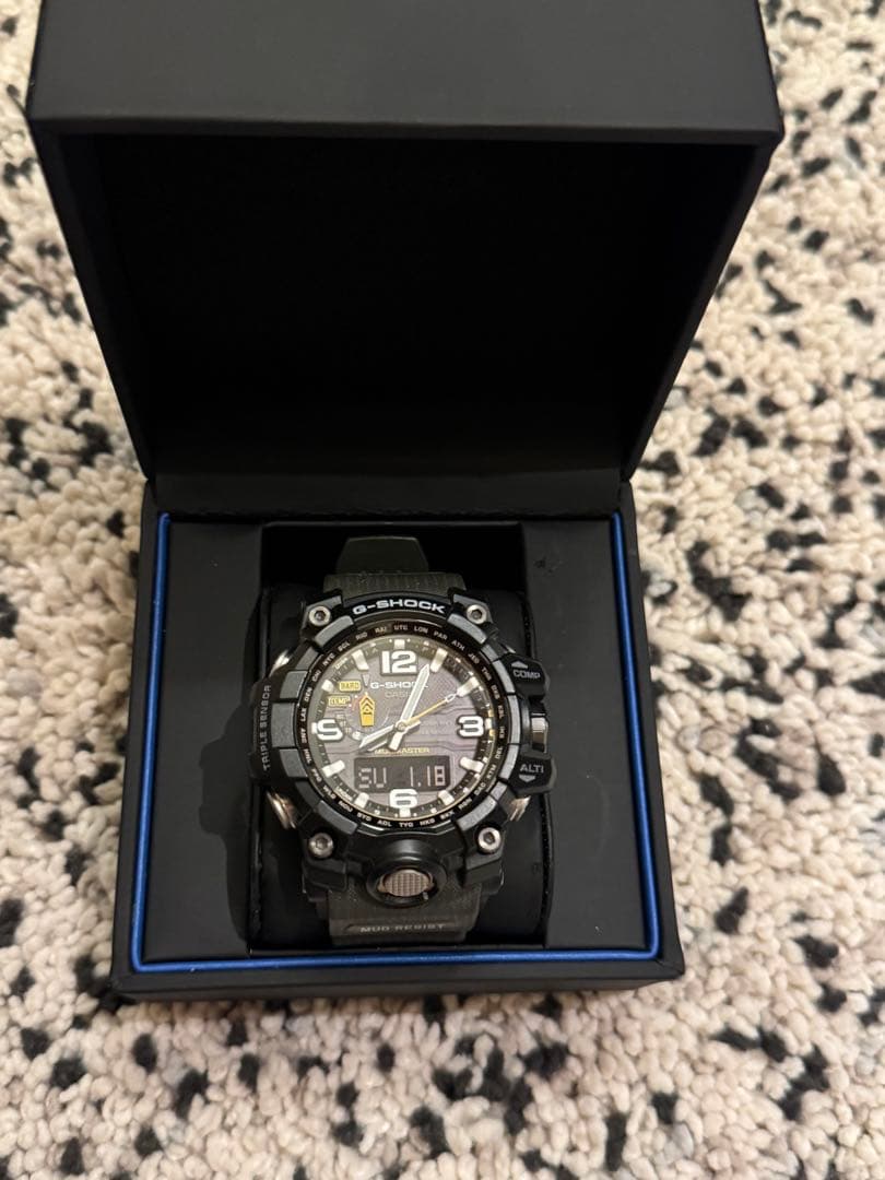 カシオG-SHOCKマッドマスタGWG-1000-1A3JF 箱付き