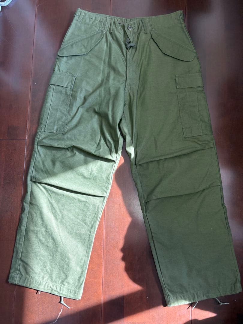 70s アメリカ軍 Ｍ-65 フィールドパンツ　MEDIUM REGU