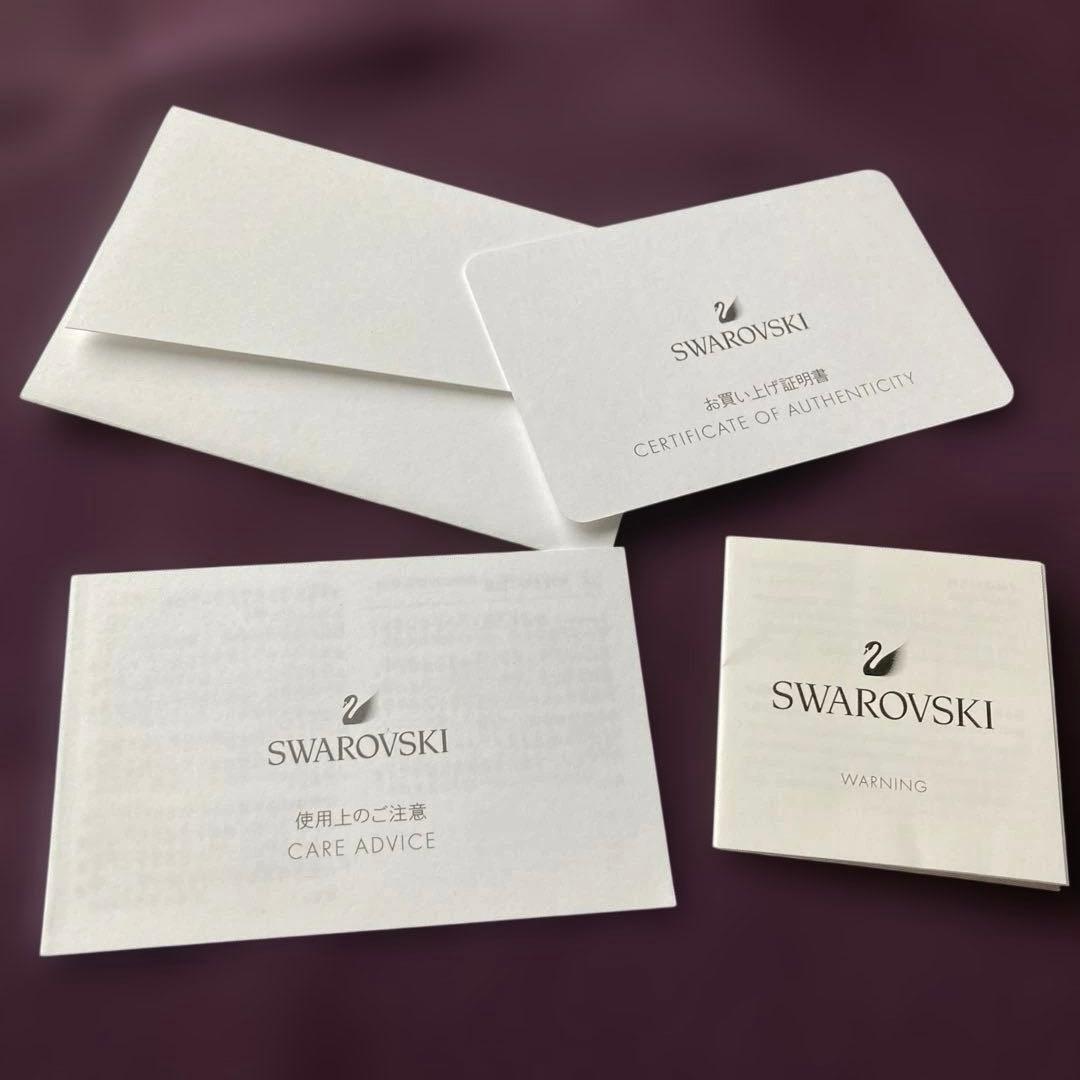 スワロフスキー　美女と野獣　薔薇　クリスタル　オブジェ