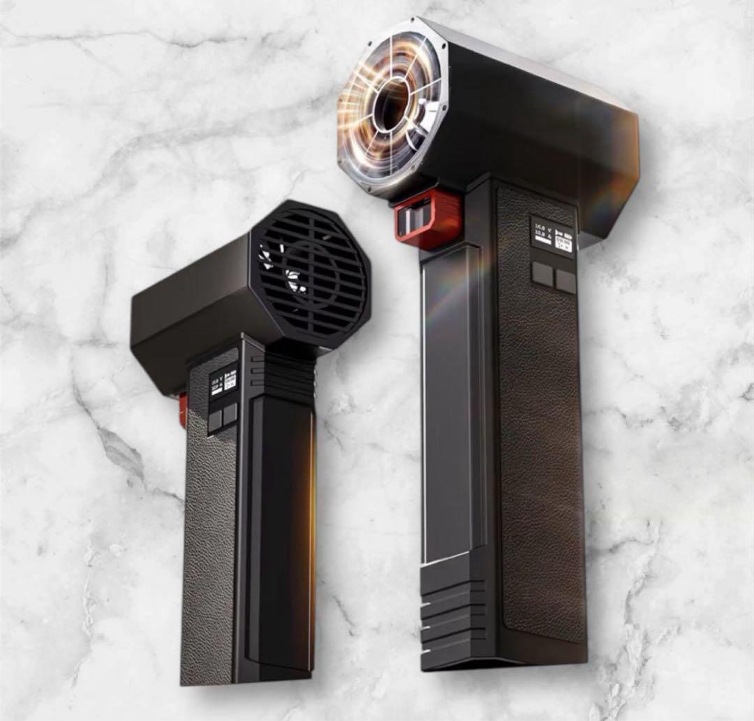 ブロワー♡ 洗車 60m/s大風速 最強ブロワー ターボモードLEDライト