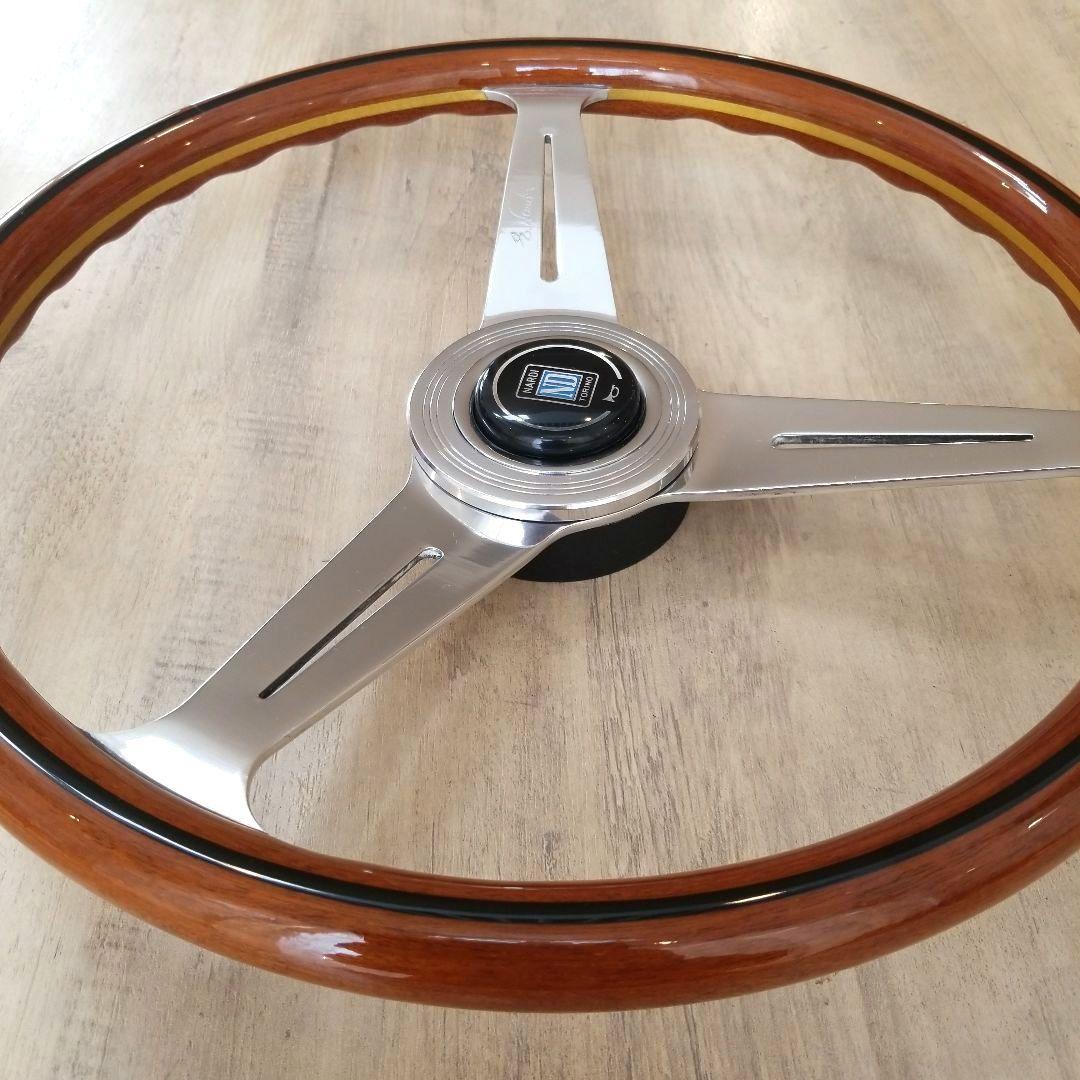 NARDI☆ナルディクラシックウッドポリッシュ/【当時物】ヴィンテージ 37Φ