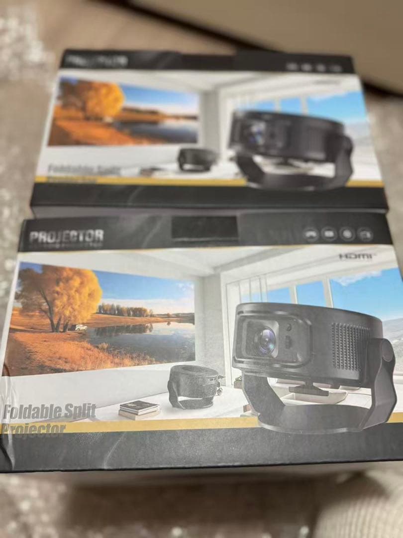 Foldable Split Projector 本体 2個セット
